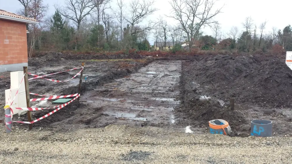debut de chantier