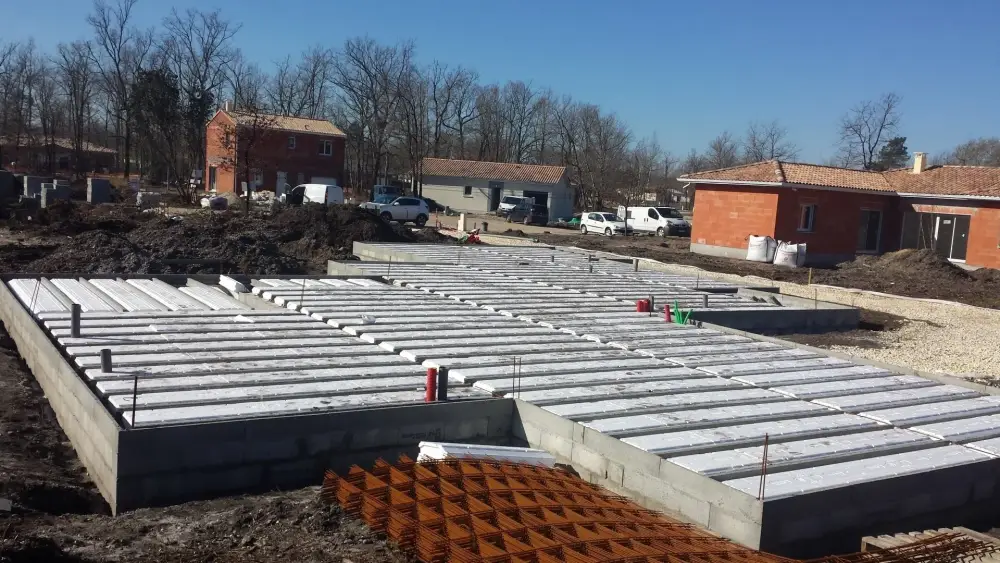 avancement de construction
